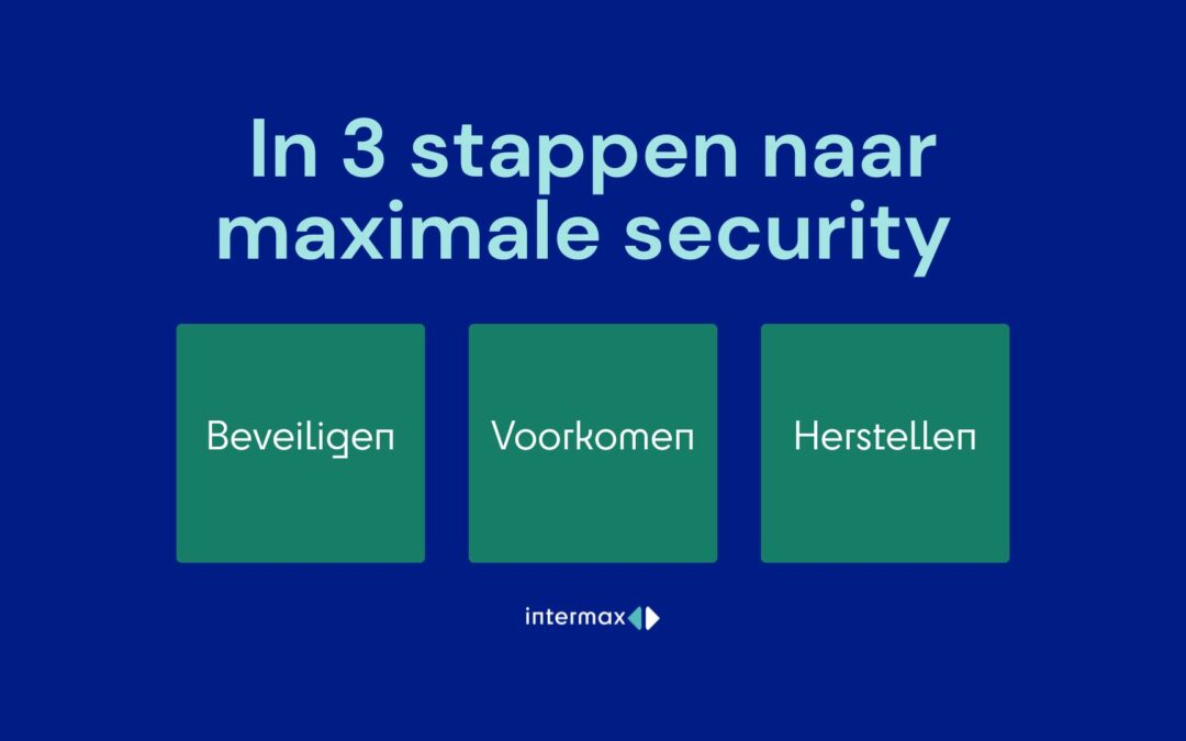In drie stappen naar maximale security voor jouw IT-omgeving.